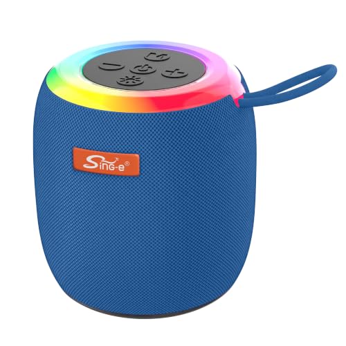 Caixa de Som Bluetooth 20W Portátil com TWS, RGB e Graves Potentes