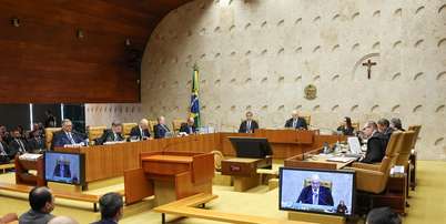 Sess&atilde;o no STF desta ter&ccedil;a-feira, 15, para julgar rela&ccedil;&atilde;o suspeita de Alexandre de Moraes com o banqueiro Daniel Vorcaro Foto: Rosinei Coutinho/STF