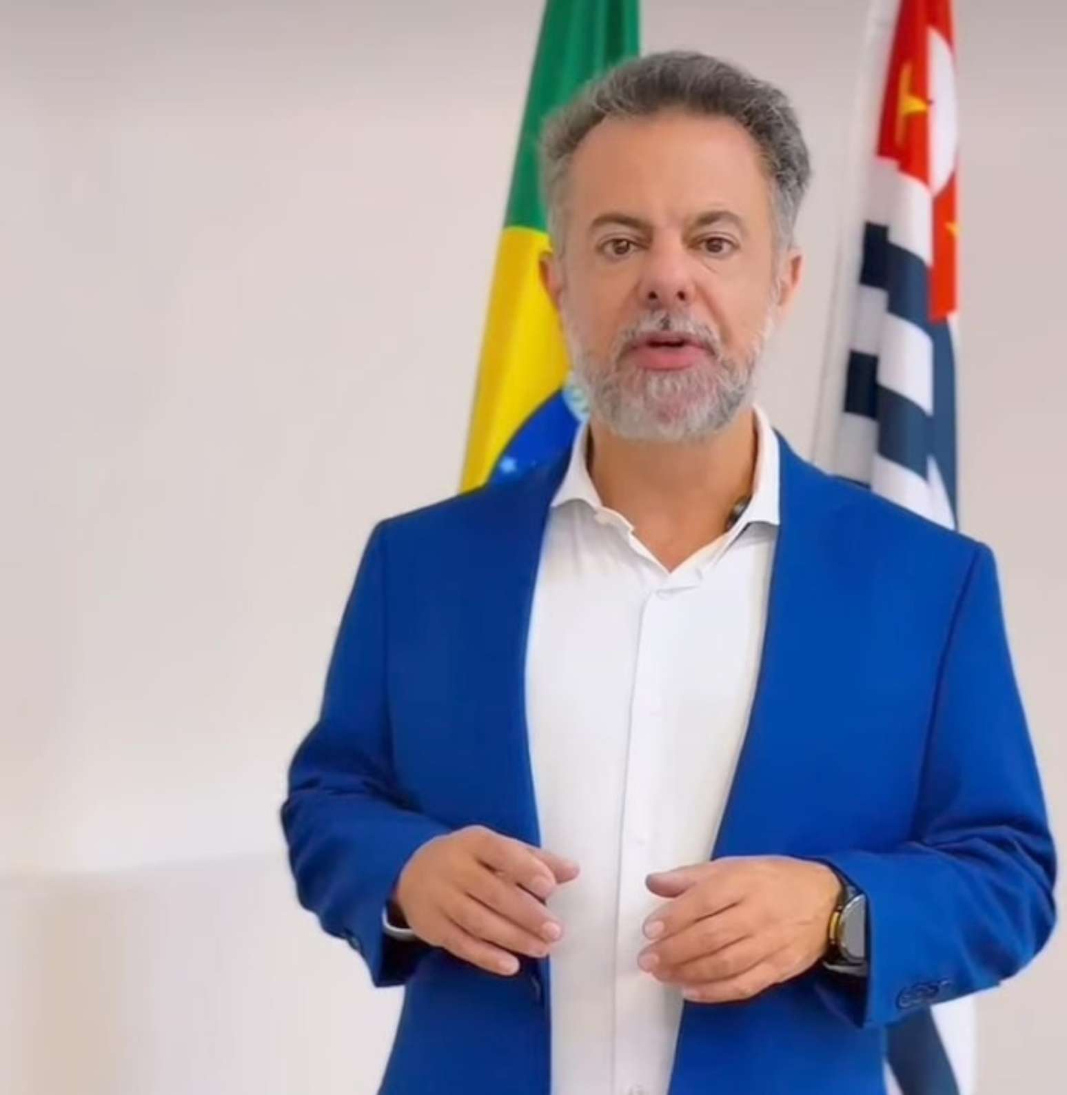 Veterinário Wilson Grassi, candidato à Presidência da República pelo Democrata