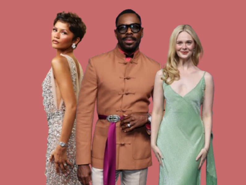 Zendaya, Coleman Domingo and Elle Fanning at the Emmy Awards 2026.