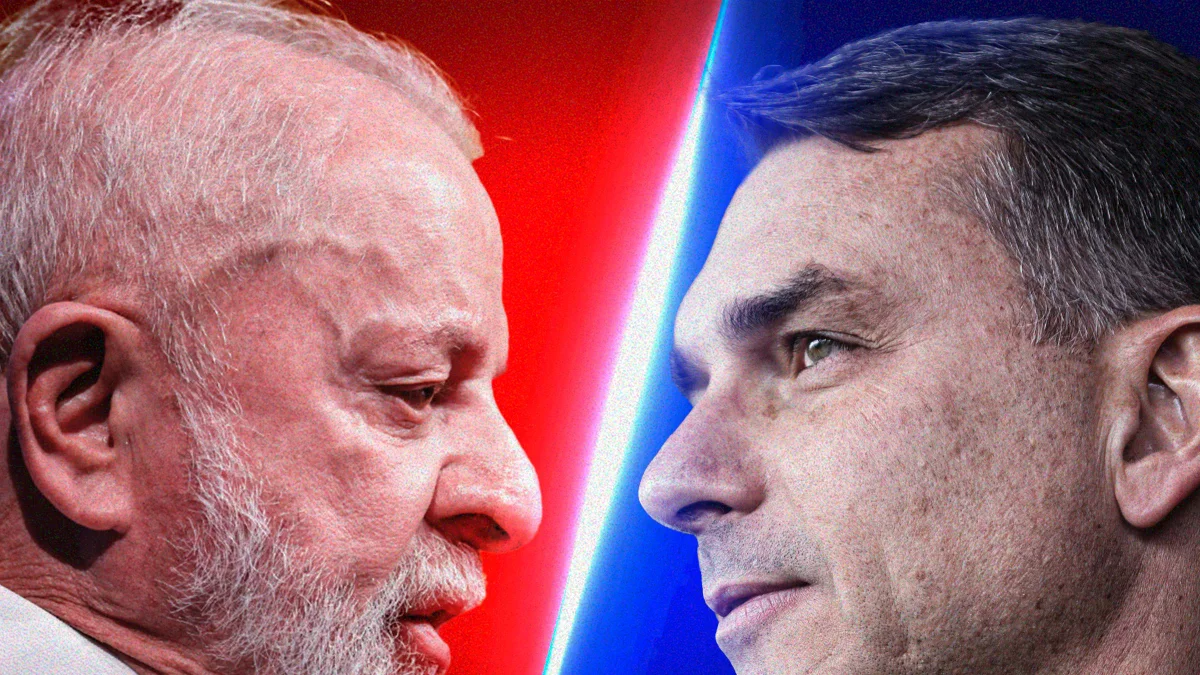 Datafolha: Lula tem 46% e Flávio Bolsonaro marca 44% no 2º turno