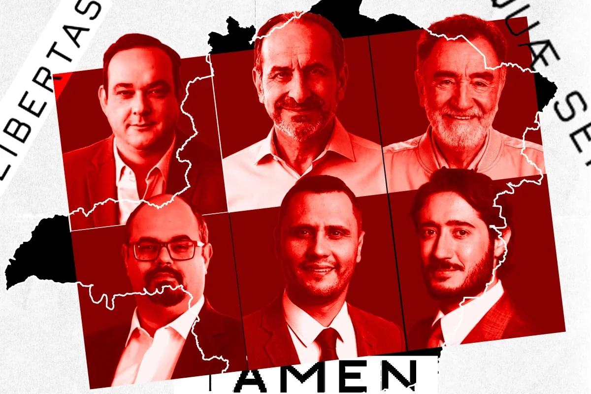Real Time Big Data: Cleitinho tem 35% e Patrus 19% no 1º turno em Minas